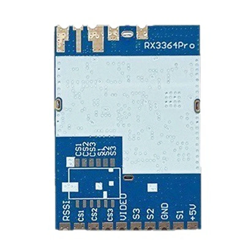 A01K-FPV Audio Video Transmission Module 3.3G Rx3364pro FPV VRX Wireless Receiver Module Analog Wireless Receiver RSSI