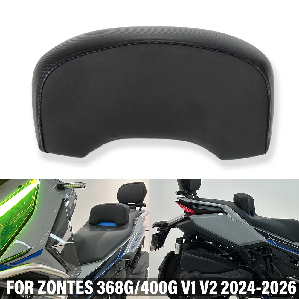 Motorcycle Accessories Driver Backrest Enlarged Waist Lumbar Support Back Rest Cushion FOR ZONTES 368G 368-G 400G 2024 2025 2026