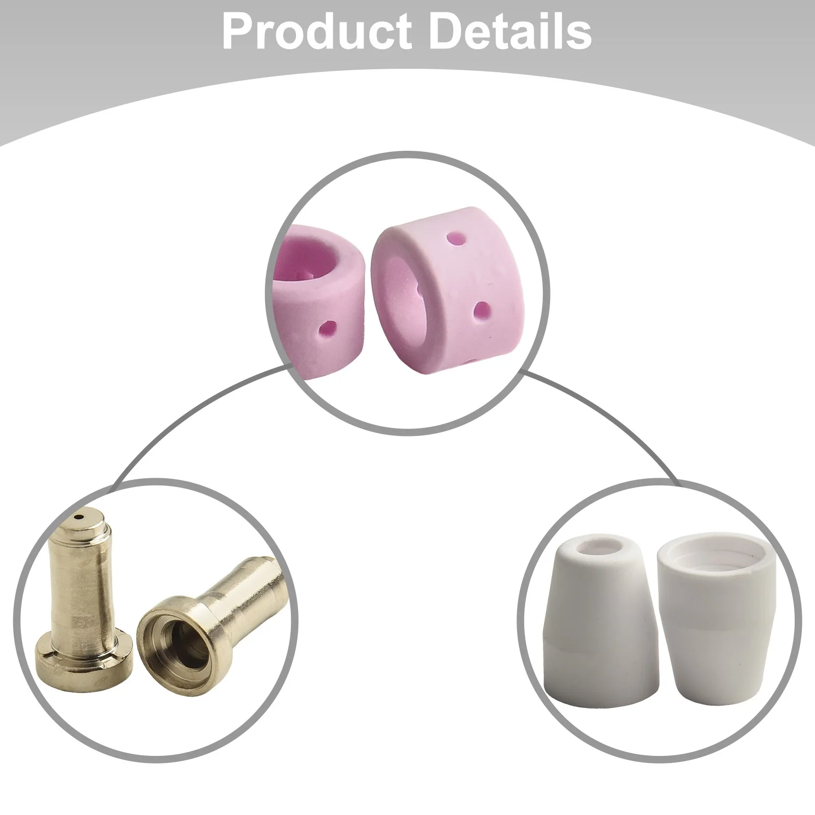 

Расходные материалы для плазменной горелки PT 31XL, диаметр 0, 96 мм, 50 шт., совместимы с ES AB PCM 500i, повышенная долговечность для расширенного использования