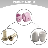 PT 31XL Plasma Torch Consumables, 0 96mm Diameter, 50pcs, Compatible with ES AB PCM 500i, Enhanced Durability for Extended Use