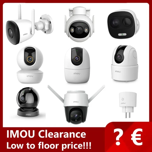 IMOU Liquidación Cámara Interior Exterior Wi-Fi Vigilancia de Seguridad IP Ranger SE/Cue 2C/Cruiser 2C/Bullet 2/Web cam