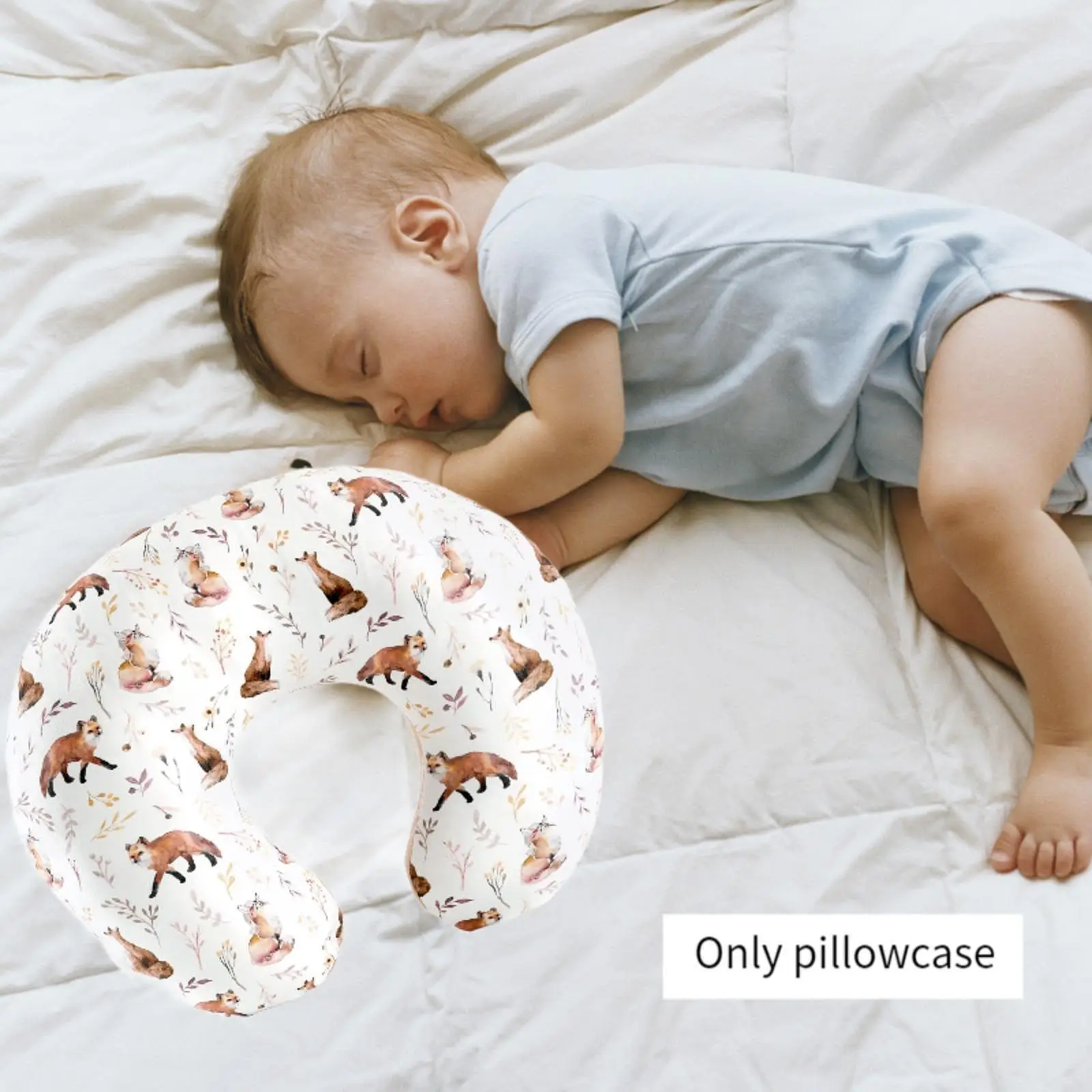 

Feeding Pillow Cover Feeding Cushion Cover for Breastfeeding Baby Shower Mom