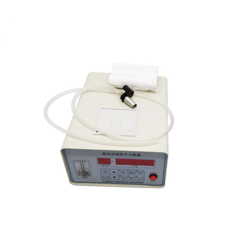 Large Flow Laser Dust Particle Counter Portable Dust Particle