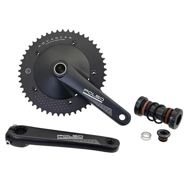 PC001 BCD 144 Crank 165/170/175 Custom CNC Machining Service Bicycle Crank & Chainwheel Fixed Gear Bike Crankset Bicycle Crank