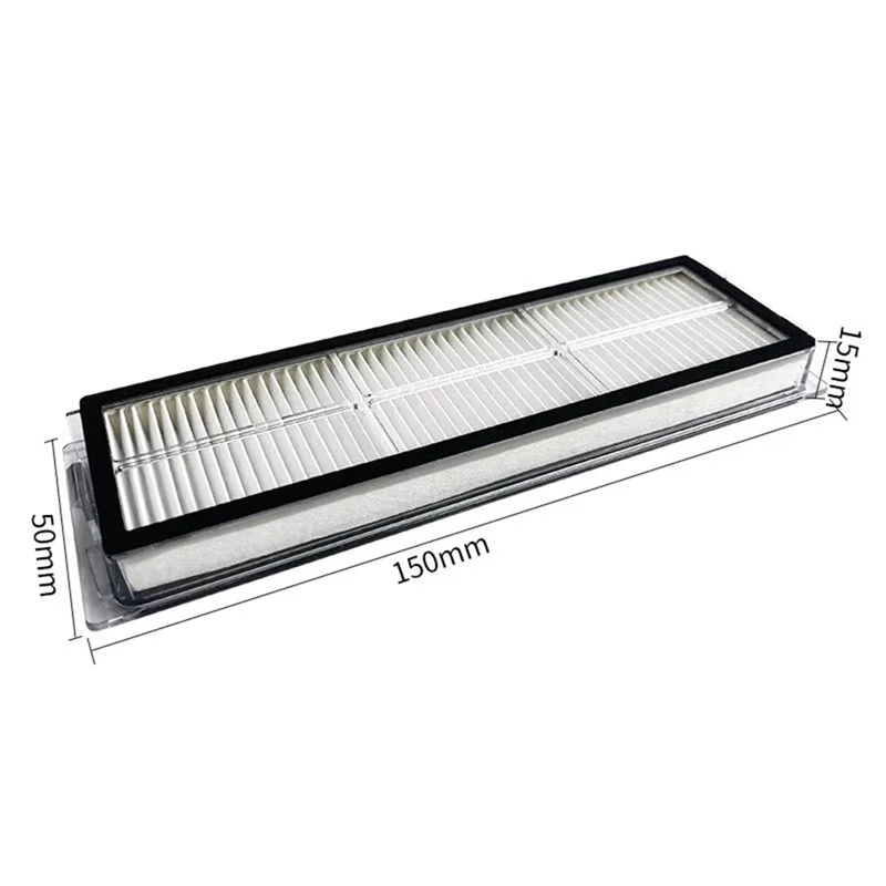 ABKR-19Pcs para xiaomi robô vácuo acessórios para xiaomi robô vácuo s20 + escova lateral principal filtro hepa mop pano substituição