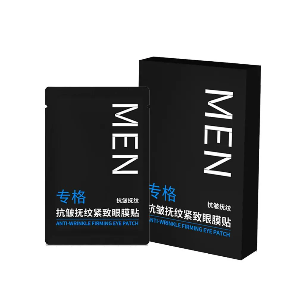 5Pairs/Box Under Eye Patches Eye Gel Pads Reduce Dark Circles Puffy Eyes Undereye Bags Wrinkles Skin Care For Men J7U5