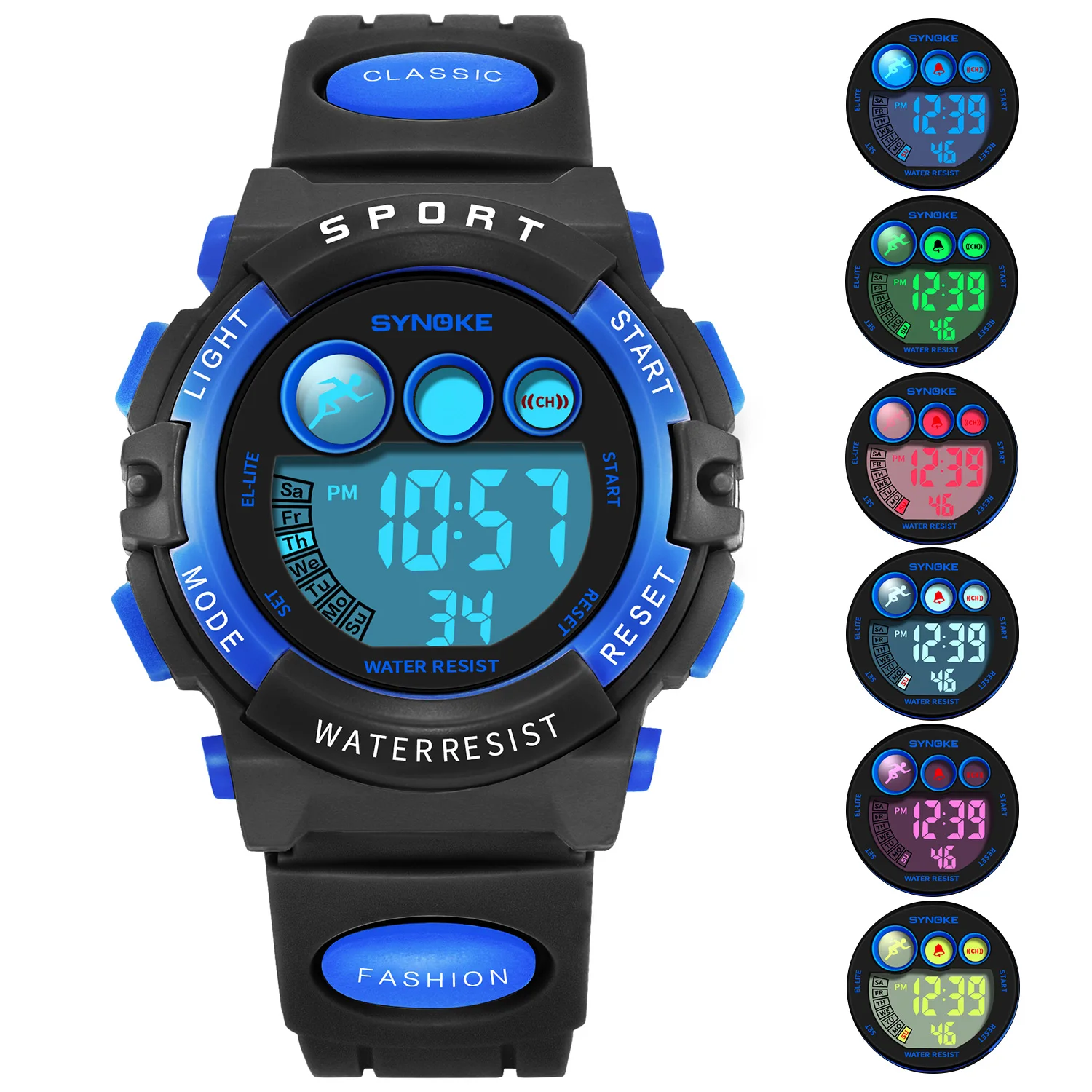 Waterproof Sport Children Watch LED Digital Kids Watches Luxury Electronic Watch for Kids Children Boys Girls Gifts