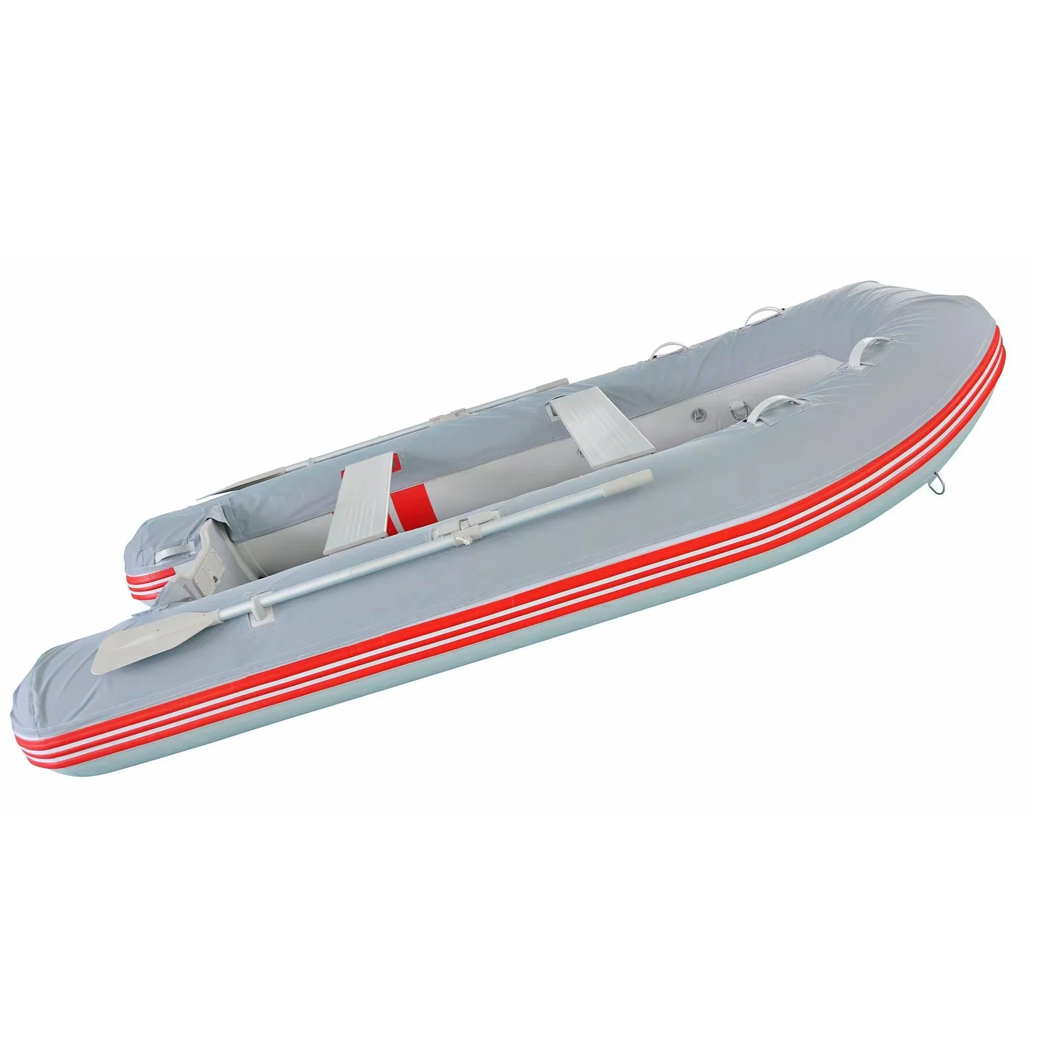 Factory Cheap Price 7 Person Drop Stitch/Plywood Floor Big Inflatable Sport Fishing Boat For Sale