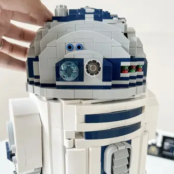 2314 Parça Uzay Robotu Yapım Blokları R2 Robot R2D2 Figürleri Model Çocuk Oyuncağı Erkek Çocuk Doğum Günü Noel Hediyeleri 6 best sales R2D2 model kiti - №4