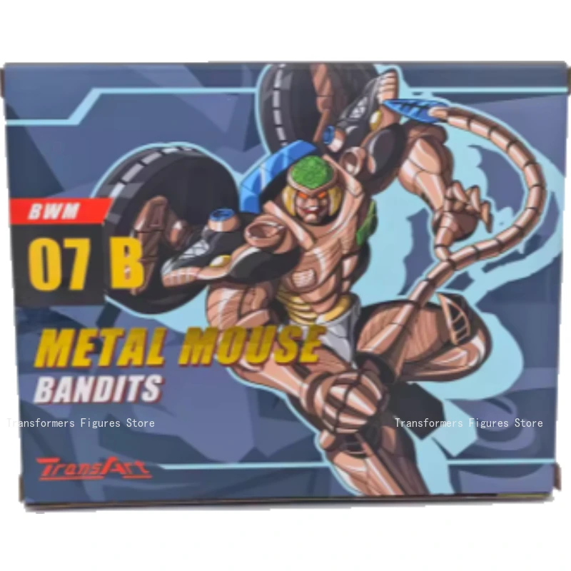 In Voorraad Transformator TA Super Warrior Beast Man BWM-07B Metal Rat Warriors Move Hamster Verjaardagscadeau Anime Karakter Prototype