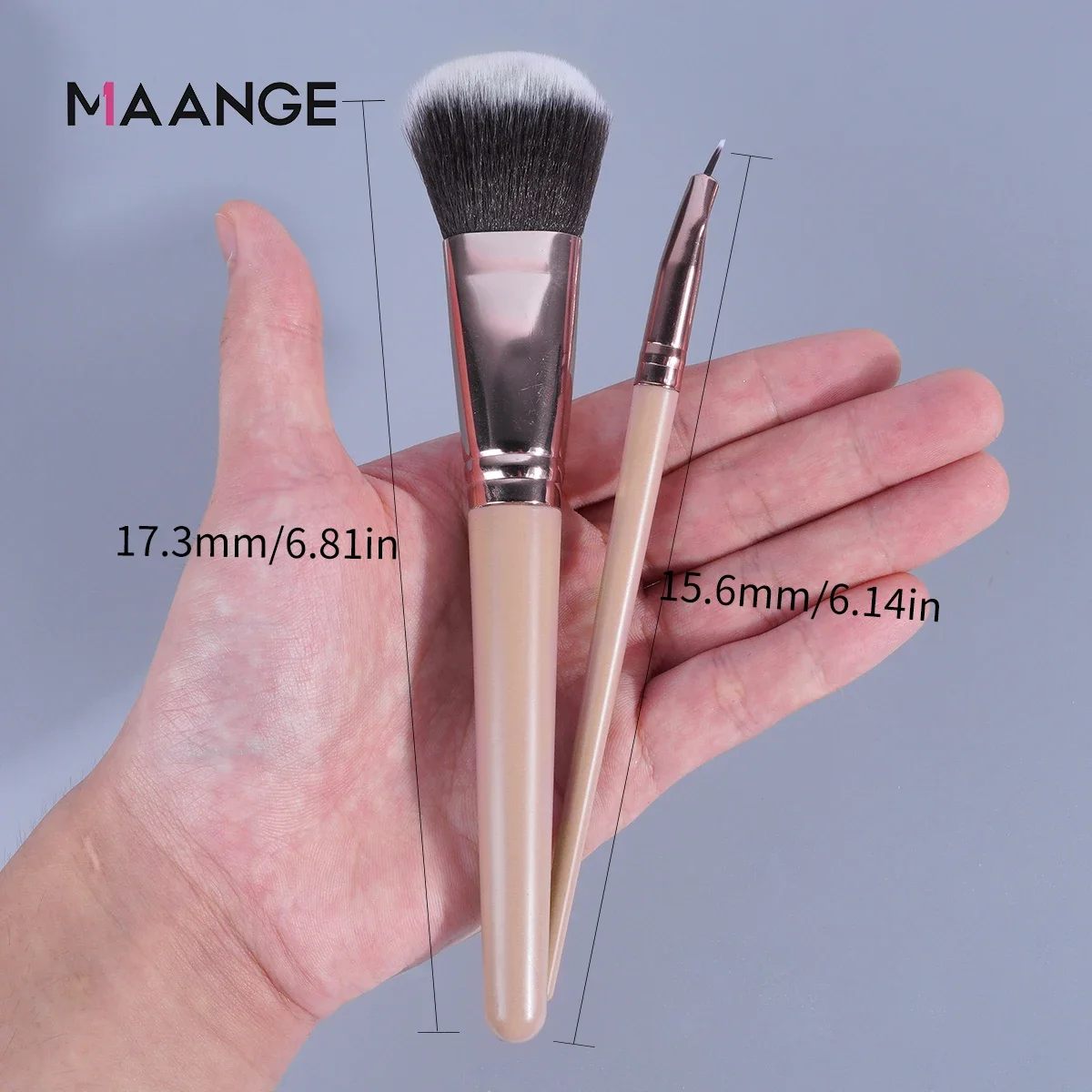 Maange 20 stuks make-up kwasten set cosmetische foundation poeder blozen oogschaduw lip make-up borstel menggereedschap voor vrouwen beginners
