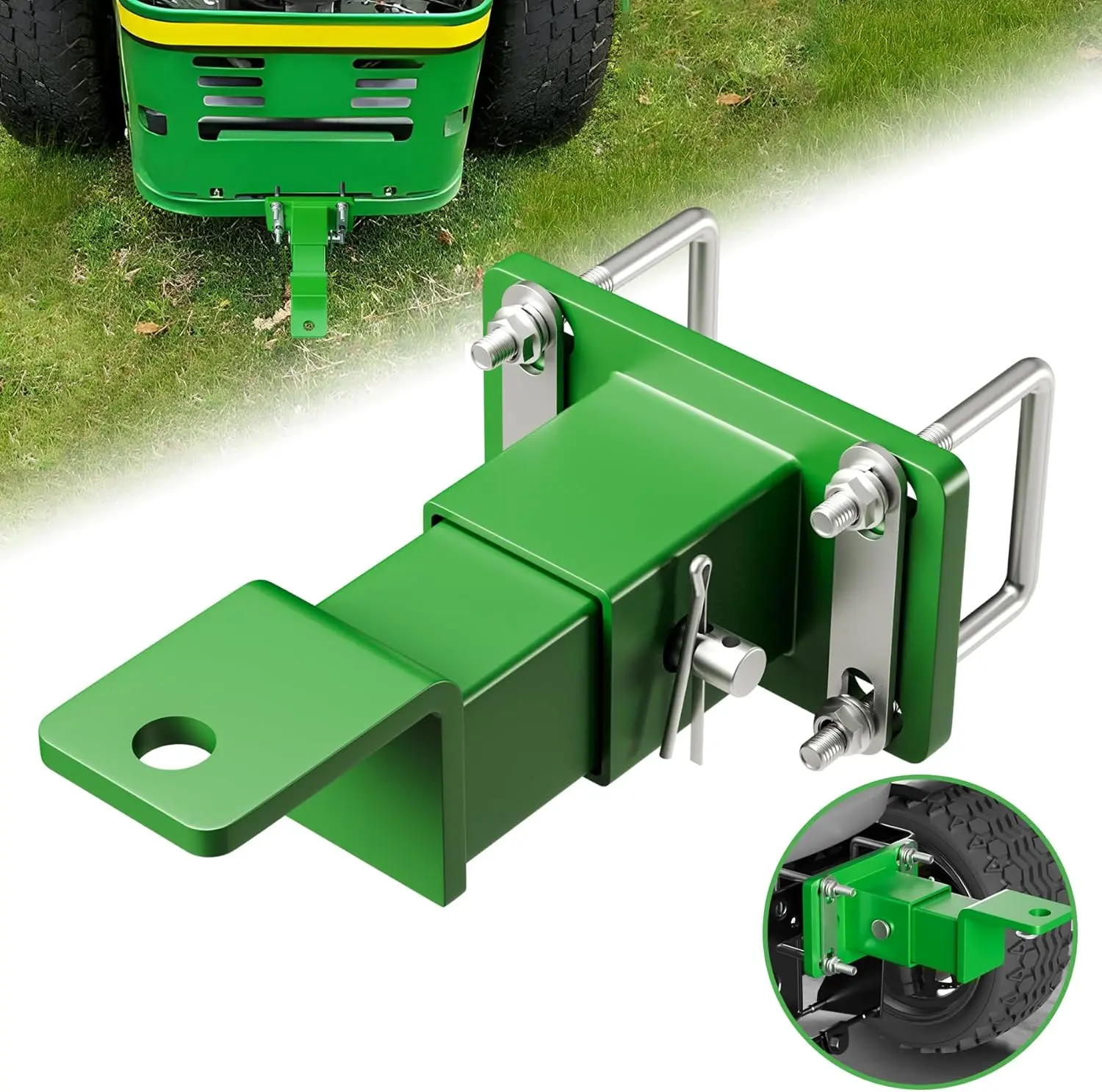 

Задний сцепный сцеп для газонокосилки с нулевым поворотом, совместимый с John Deere Z224-Z245 Z425-Z465 Z910-Z970