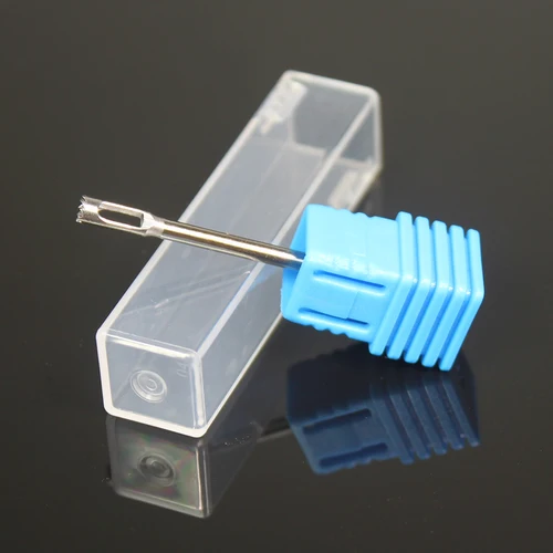 Brocas rotativas de 3/32 ""para pedicura, accesorios para cortar callos, tratamiento de maíz, herramientas huecas para el cuidado de los pies
