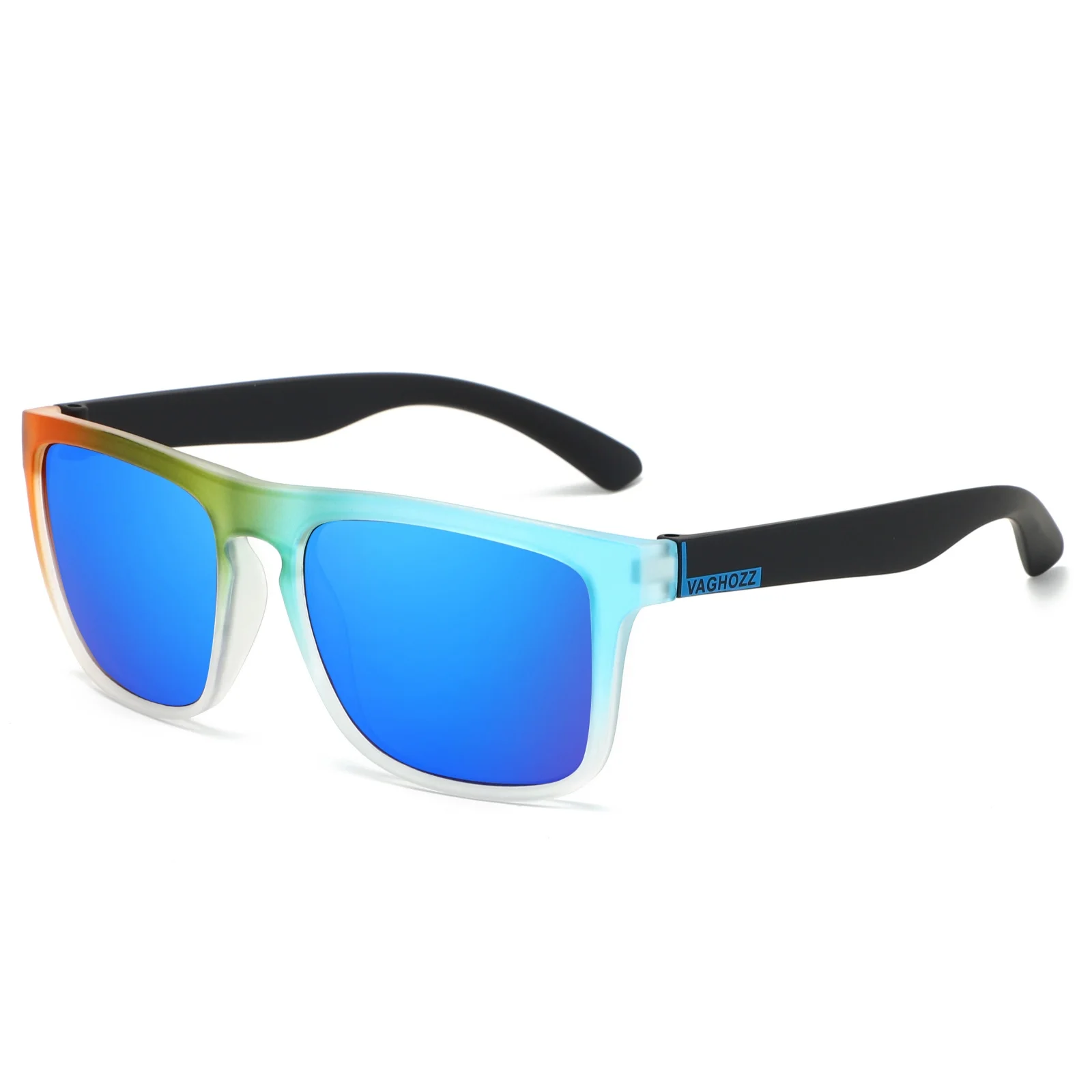 Okulary przeciwsłoneczne VAGHOZZ UV400 męskie damskie do jazdy samochodem, sportowe okulary outdoorowe, kwadratowe okulary dla kobiet i mężczyzn