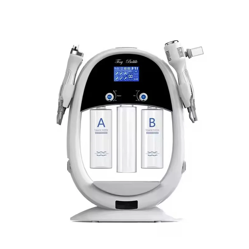 Small Bubble Six-In-One Skin Cleaning Hydrating Oxygen Injection Instrument Hydrogen Oxygen Jet Beauty Instrument Skin Deep