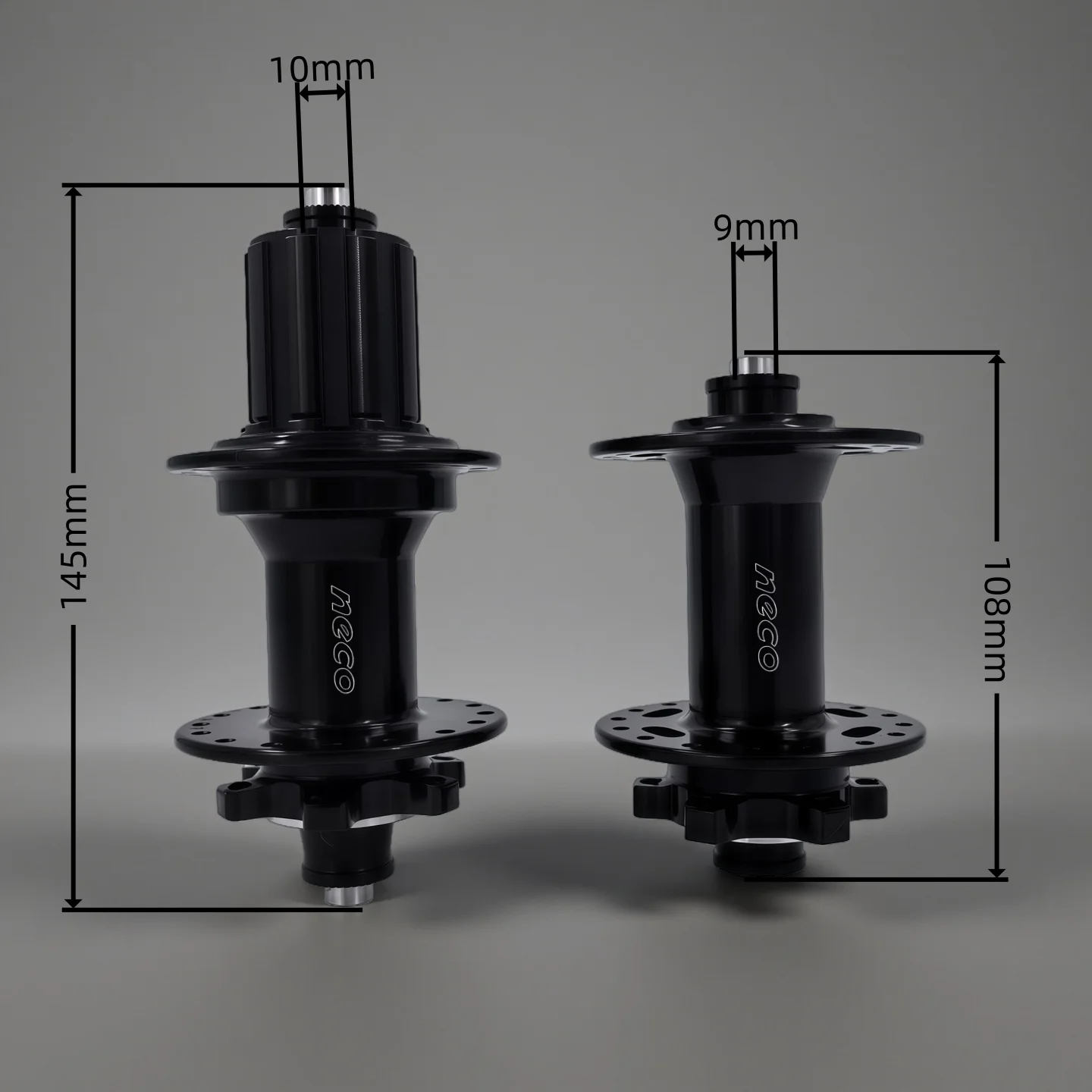 

NECO 120 Click Hub Bearing MTB Hub Front Rear 32 36 Holes Disc Brake Bicycle Hubs 8 9 10 11 Speed Quick Release Pawl Hub