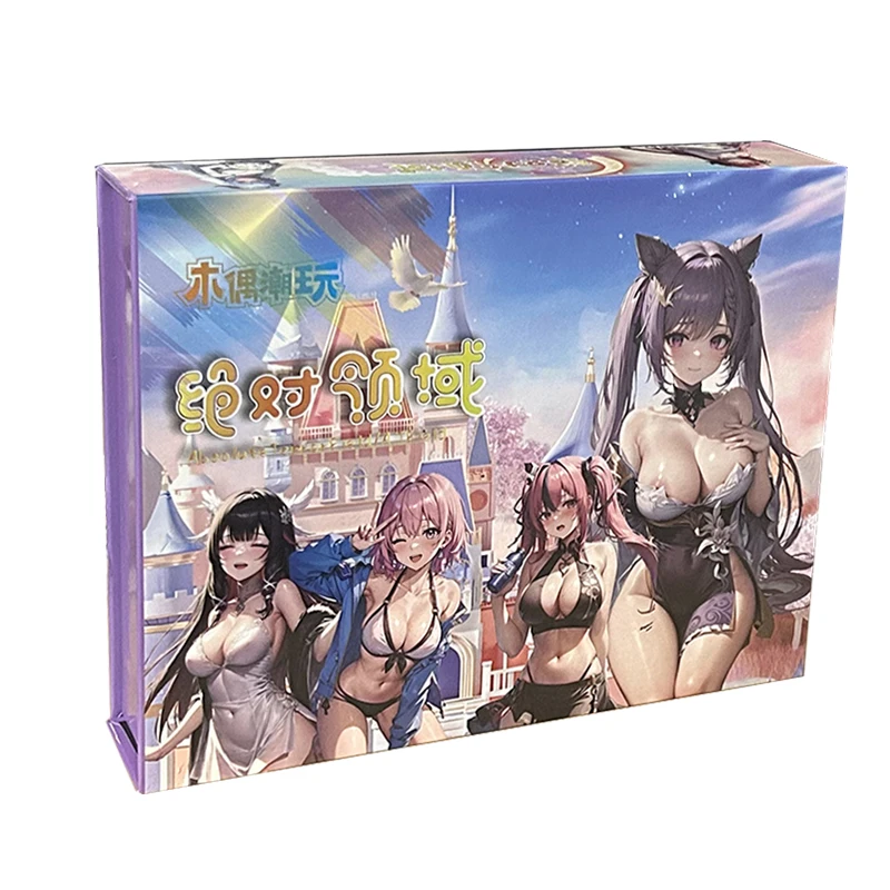 Goddess Story ABSOLUTE TERROR FIELD Collection Cards Anime Girls Swimsuit Bikini Feast Booster Box Doujin Toys And Hobby Gift