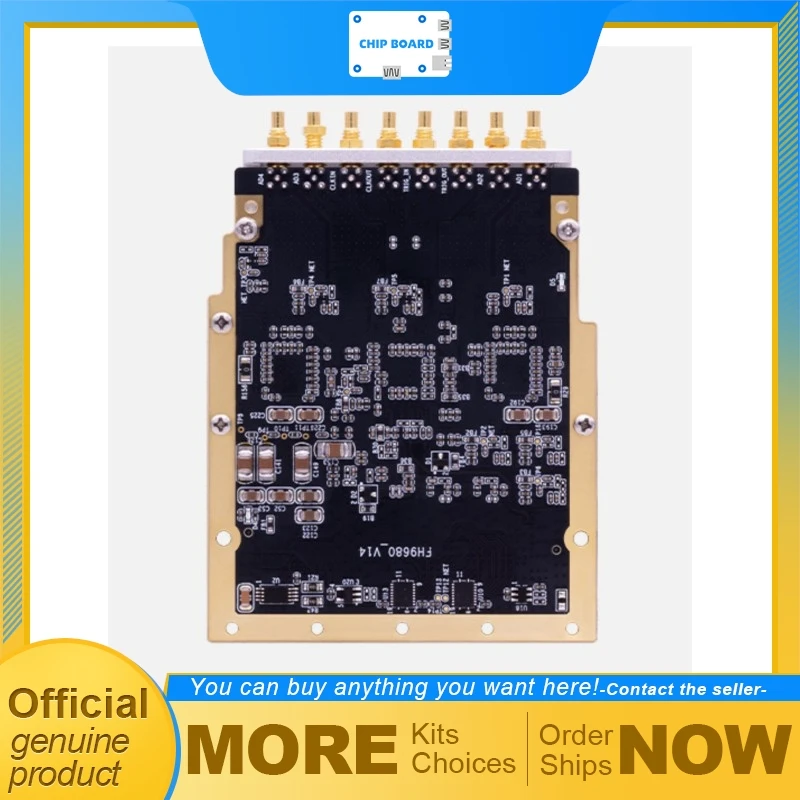 ALINX FH9680 FMC Card Offering 4-Ch 1.25GSPS 14-Bit High-Speed ADC Sampling for Advanced Capture