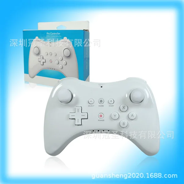 Wireless Wii U Game Controller Second Generation Pro Bull Horn Controller For Wii U Console High Quality Gaming Joystick