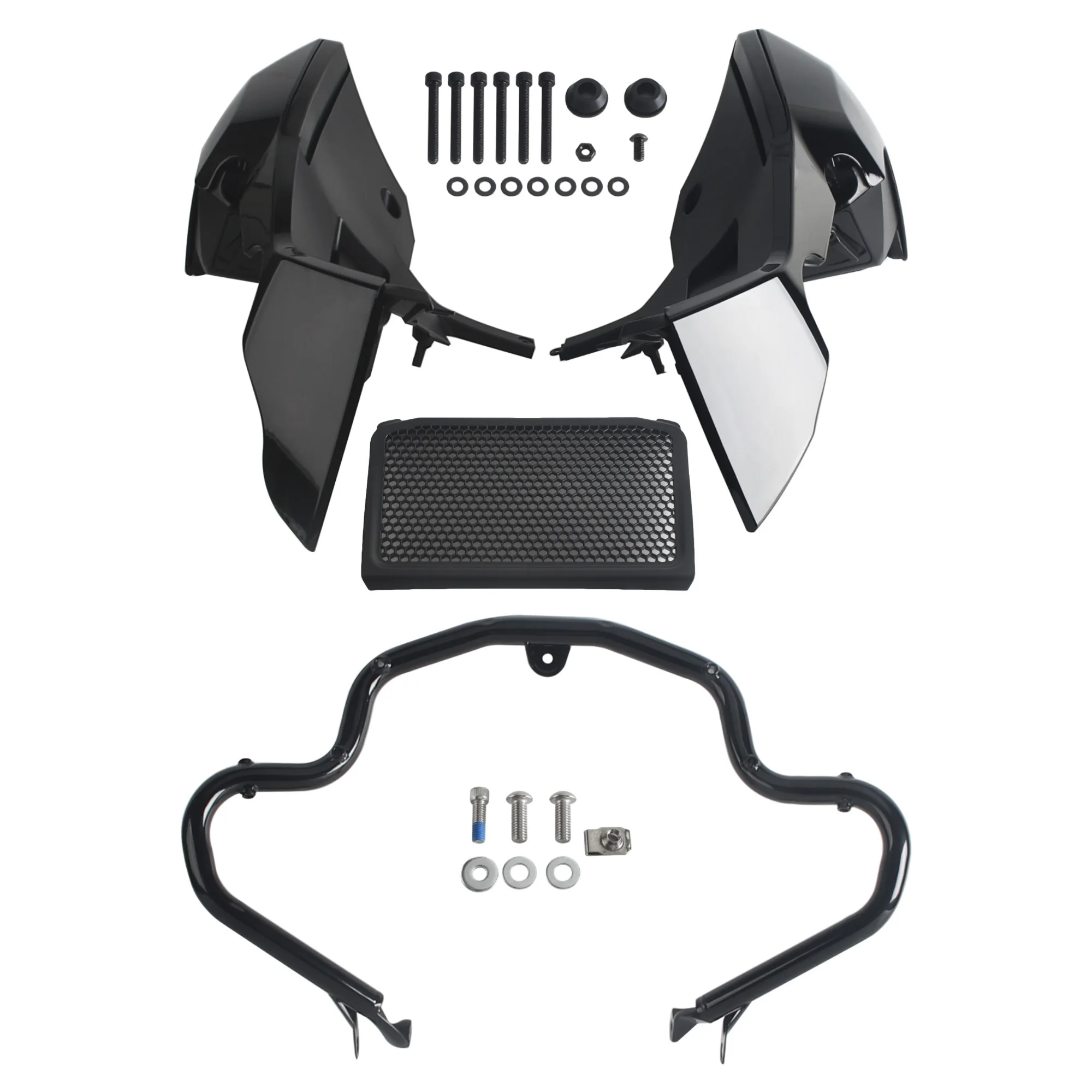 Replacement Motorcycle Fairing Lowers+Engine Guard for Harley FLHXSE/FLTRXSE/FLHX/FLTRX/FLHXU 2023+