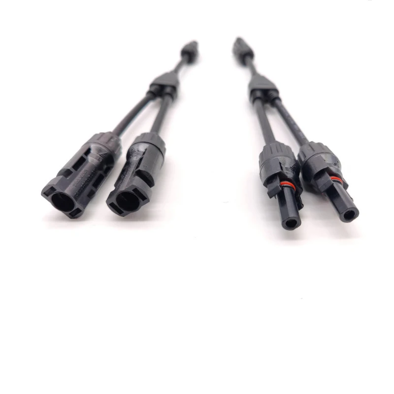 1Sets Photovoltaic Solar Connector 1000V 30A Male Female 3-Way 4-Way 5-Way Plug DC PV Y Type 1 To 2/3/4 Adapter