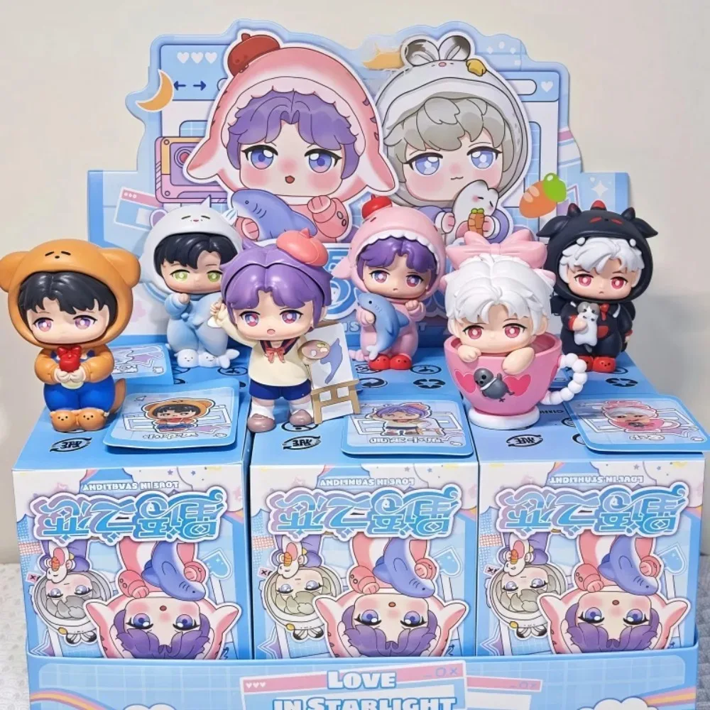 

New Hot Love And Deep Space Handmade Ornaments Qi Yuqin Che Figure Anime Gift Blind Box Child Birthday Gift