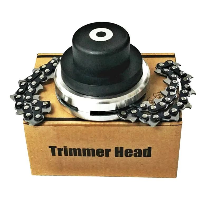 Trimmer Chain Article Lawn Mower Mowing Head Wear-resistant Cordless Brush TrimmerCutter Weeding Working Head Chain Mowing Head