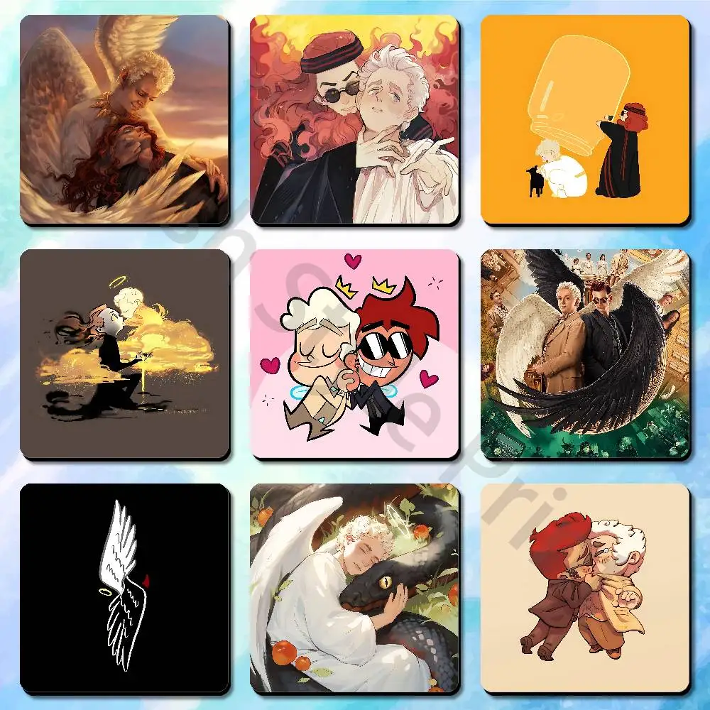 

G-Good O-Omens TV Soft Magnetic Refrigerator Magnets Personality Decorations Creative Gifts