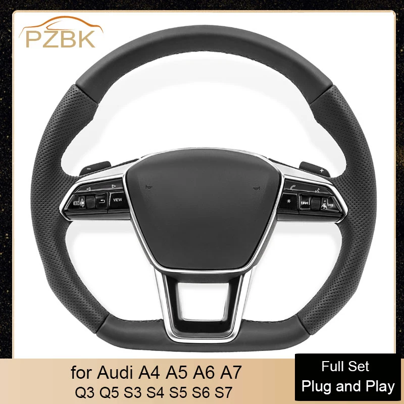 

Full Set Steering Wheel Assembly Plug and Play for Audi A1 A4 A3 A5 A6 A7 A8 S8 Q3 Q5 Q7 S3 S4 S5 S6 S7 TT R8 Auto Parts