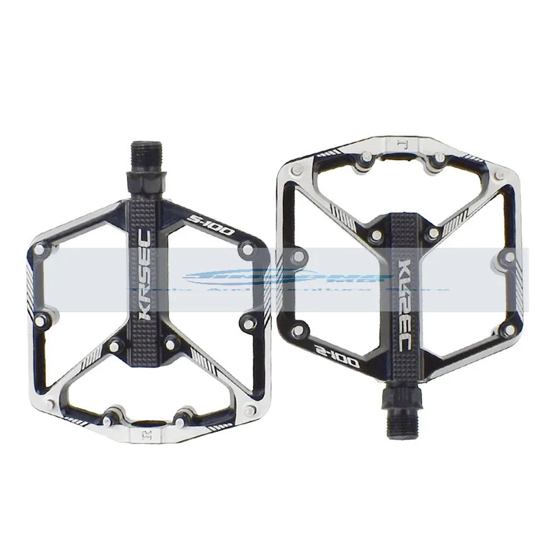 

KRSEC Bicycle Pedal Pedal, Mountain Bike Pedal Lightweight Non-slip Off-Road Big Pedal Accessories