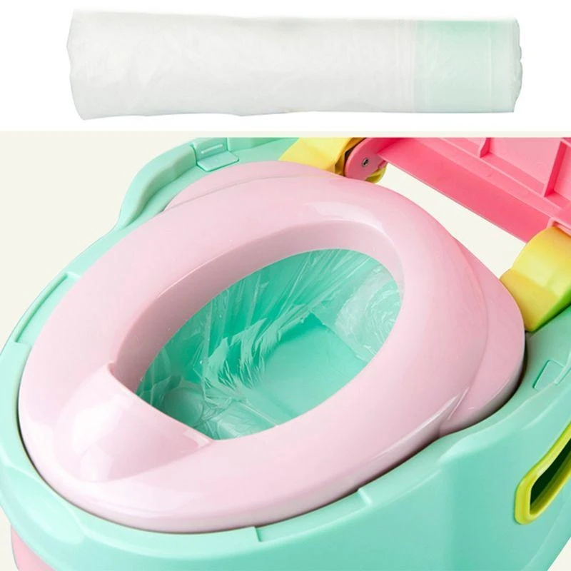 

J15U Convenient Diaper Bags Disposable with Drawstring Convenient Use Portable Disposable Diaper Sacks Multi-Pack