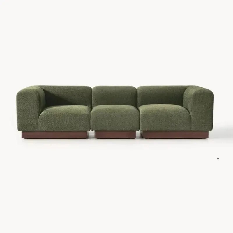 Modern design fabric sofa solid wood base suitable for living room