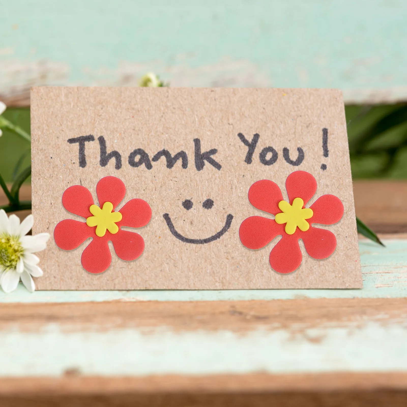 

200Pcs Self-Adhesive Eva Flower Shapes Stickers Craft Art Project Kids DIY Scrapbook Cards Handmade Color Recognition