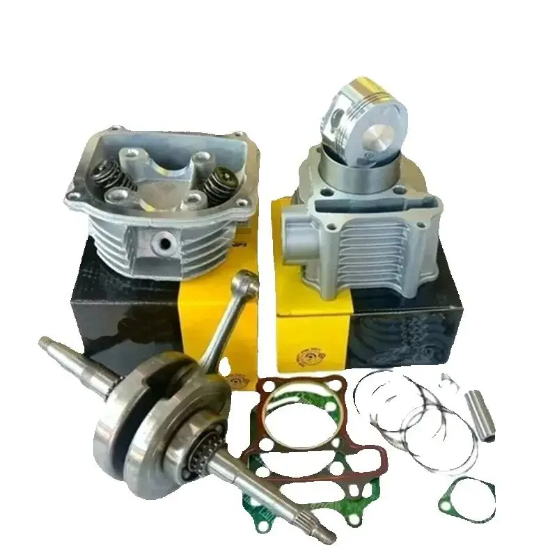 

Motorcycle Cylinder Kit for Kymco Loncin Jonway Wangye GY6150 DS150 GS150 WS150 Scooter 149cc Engine Crankshaft Cylinder Head