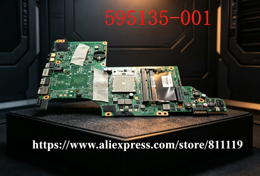 595135-001 DA0LX8MB6D1 For hp Pavilion DV6-3000 laptop motherboard DV6 NOTEBOOK REV:D 100% TESTED
