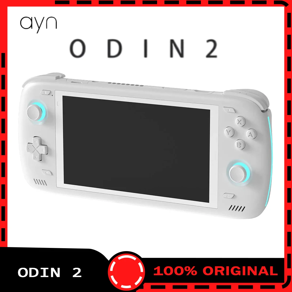 Ayn Odin 2 Portal Gaming Console Handheld 7 Inch 120hz Screen Open Source Retro Video 8000mah 8gen2 Custom Game Player Gifts Man