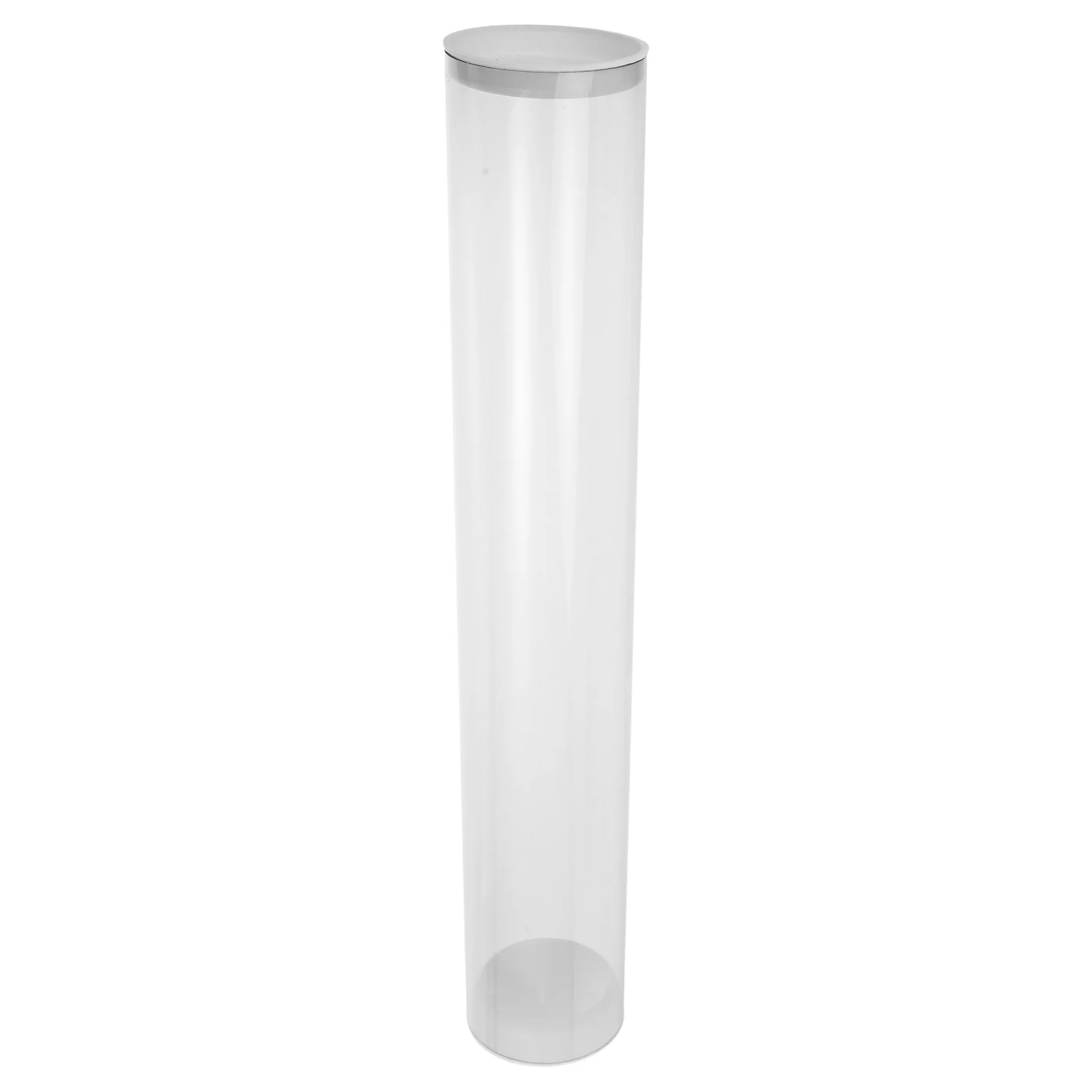 1pc Badminton Storage Tube Portable Transparent Shuttlecock Container Durable For Sports Training Outdoor Home Use Badminton