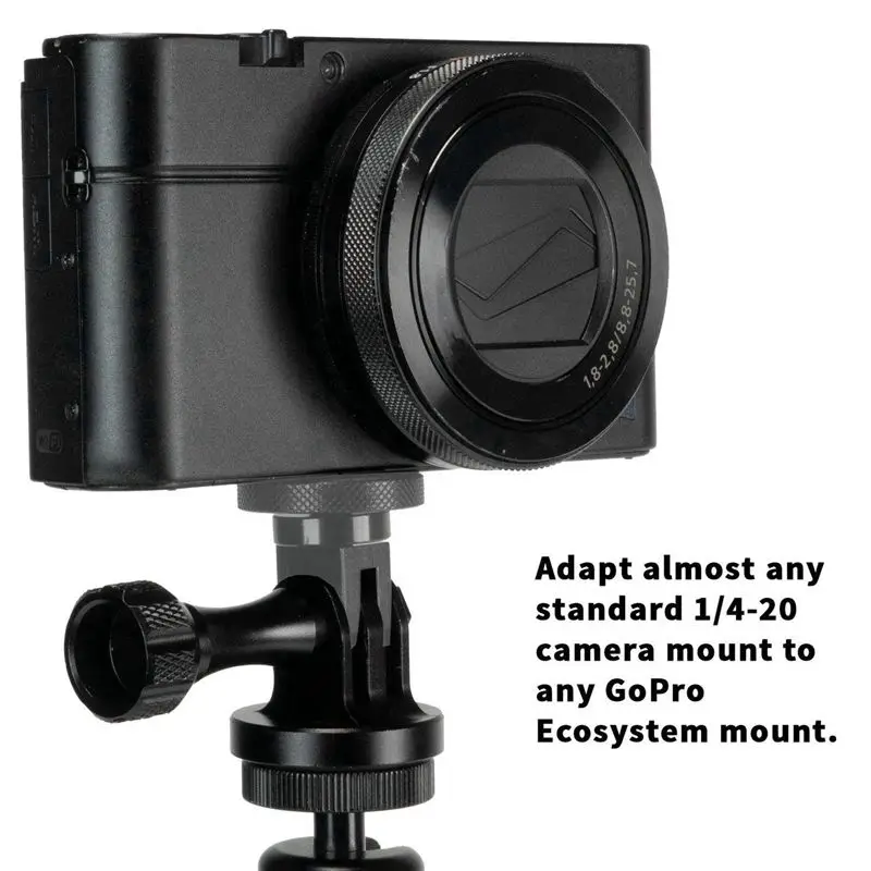 A45U 5X Camera Mount Adapter For Gopro Ecosystem - ¼-20 Conversion Adapter For Gopro Mounting System