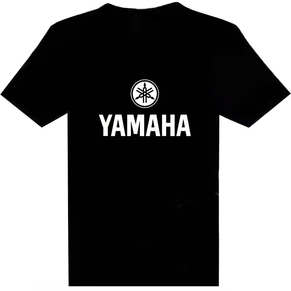 

Yamaha Locomotive Short Sleeve Crew Neck T-Shirt Bottom Shirt Cycling Printed Men's and Women's Same T-Shirt Short Sleeve