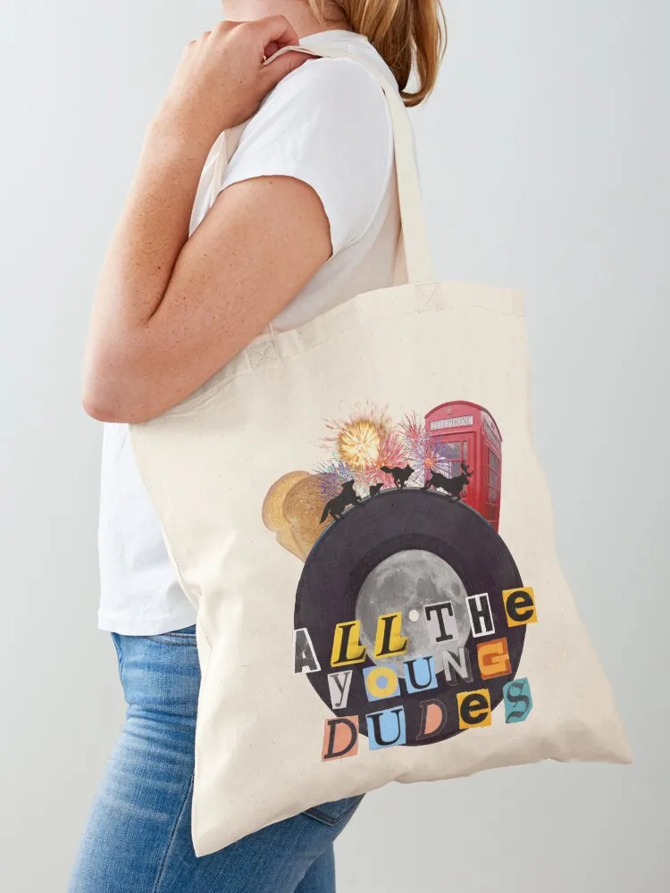 All The Young Dudes Marauders Print Tote Bag Handbags women tote bag men tote bags cloth bags shopping bag logo