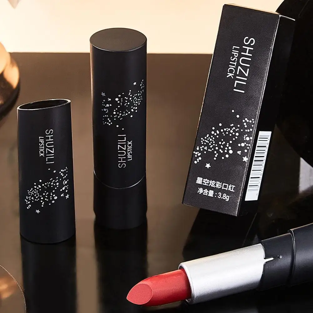 Batom de veludo fosco, duradouro, sem marcação, brilho labial vermelho, líquido à prova d'água, maquiagem cosmética, nu, sexy, novo, l4h7