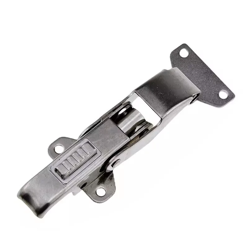 Cabinet Door Hasp Electric Box Lock Toolbox Medical Instrument Machine Equipment Press Impact Type Spring Safety Latch