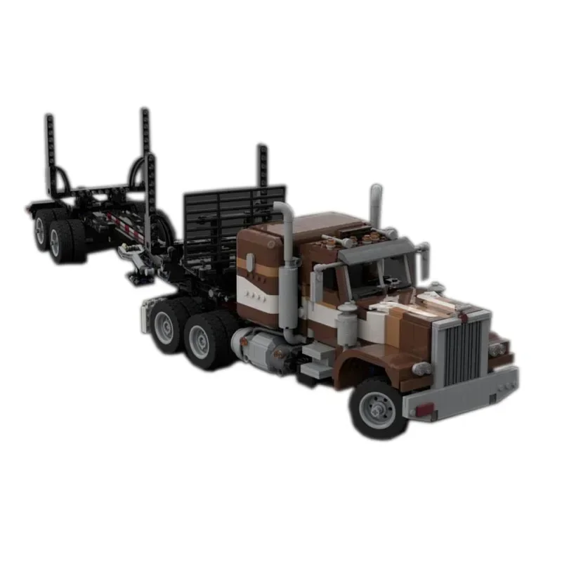 MOC-128371 電気ログトラックアセンブリスプライシングビルディングブロック Model2006car 部品ビルディングブロック子供 Custombirthday おもちゃギフト