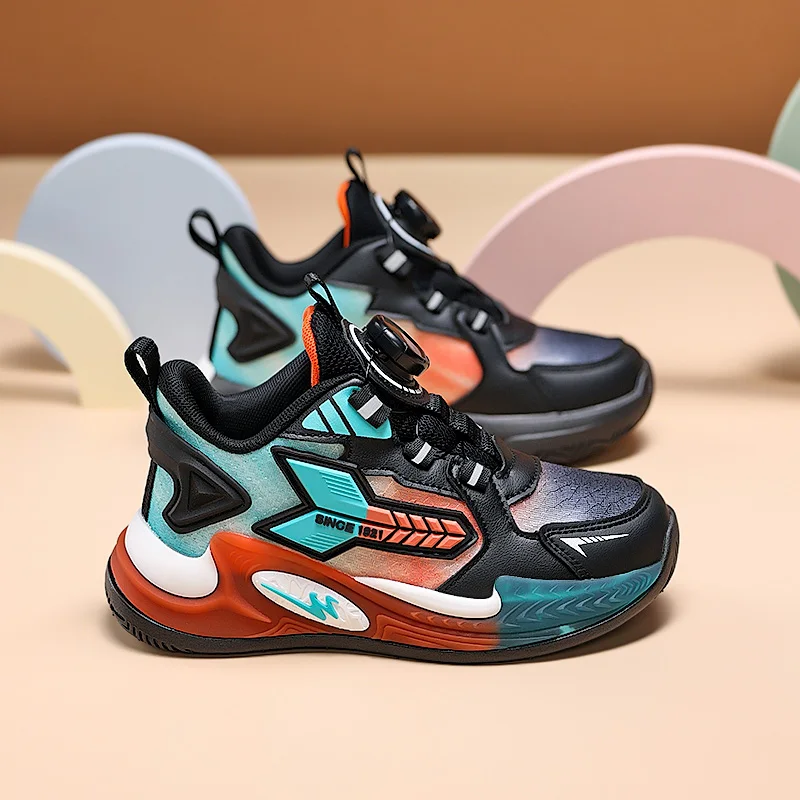 2026 Autumn Hot Selling Childrens Sports Shoes Shock-absorbing and Wear-resistant Running Shoes Campus Lightweight Casual Shoes