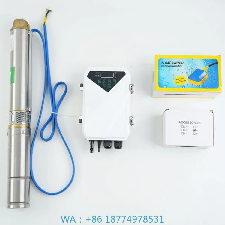 

System Service Equipment for Efficient Solar IrrigationAgriculture Solar Water Pump with 38 Meters Submersible Irrigation