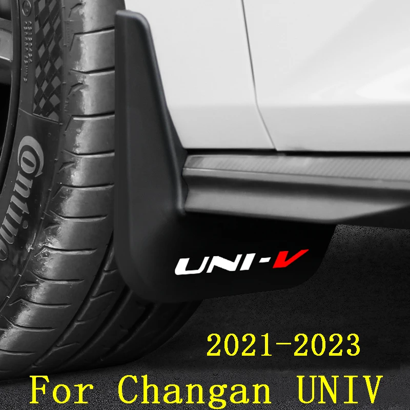 

For Changan UNIV UNI-V 2021-2023 Accessories Car Mudflaps Mud Flaps Splash Guards Mudguards Mud Flap Front Rear Fender Protector