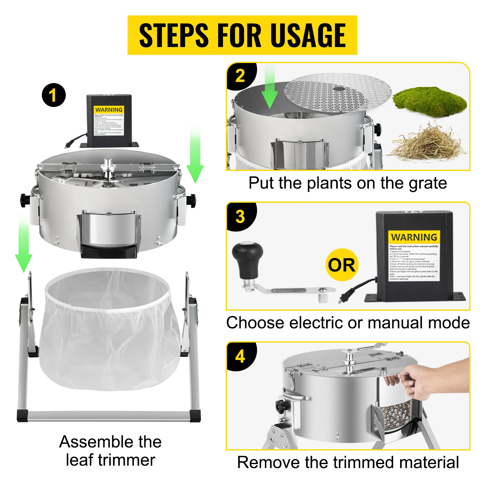 For Amazon Hot Sale Column Trimmer Europe USA 16 Inch Roller Leaf Bud Trimmer Upright Electric Manual Leaf Bud Trimmer