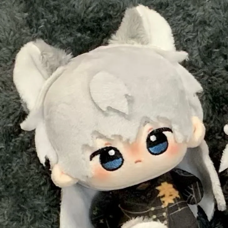 10CM Love and Deepspace Xavier Cosplay Anime Cartoon Figure Cartoon Q Versions Pendant Keychain Accessories Halloween Gift