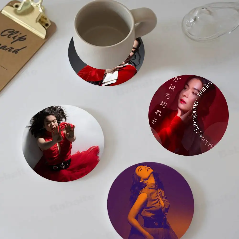 Singer Mitski First Love Tv Girl French Exit Pop Music Album Artistic Print on Wood, Durable for Parties,  Housewarming Present