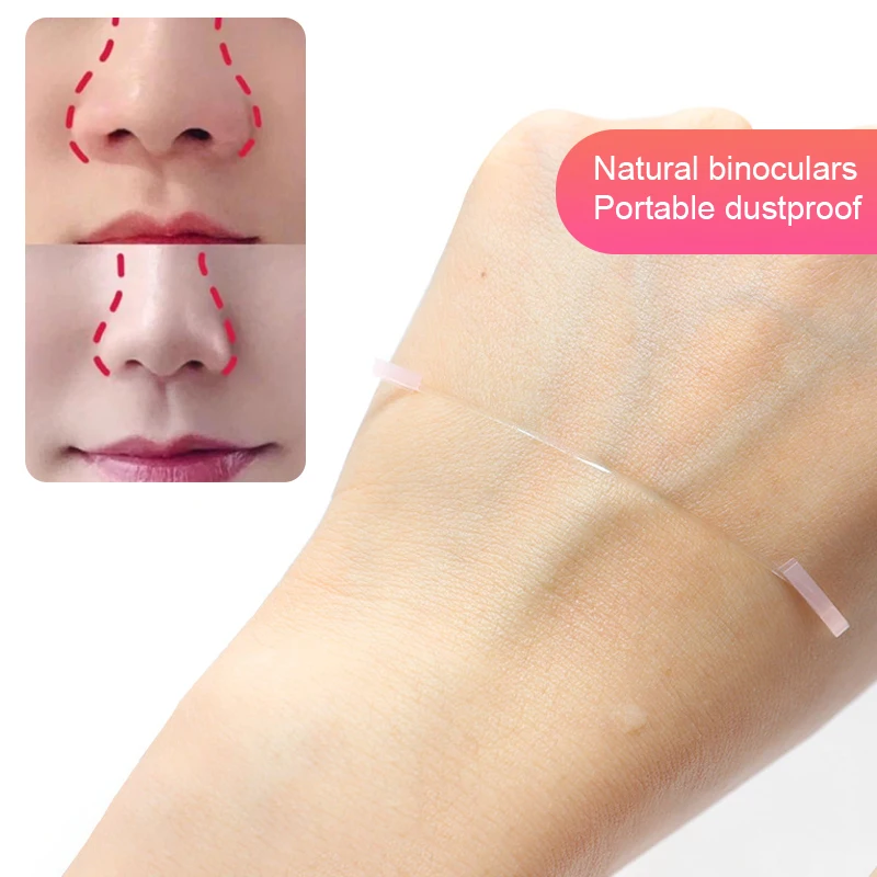 Disposable Transparent Invisible Thin Nose Stickers For Nose Face Skincare Beauty Ultra Thin Paper Facial Beauty Salon Product